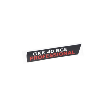 Bosch Tabliczka Firmy Numer katalogowy 1601118A86