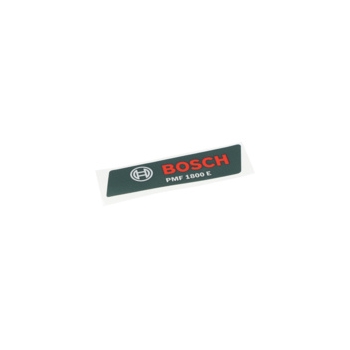 Bosch Tabliczka Firmy Numer katalogowy 160111C05W