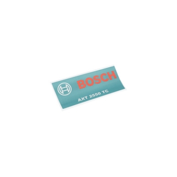 Bosch Tabliczka Firmy Numer katalogowy 160111C08D