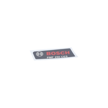 Bosch Tabliczka Firmy Numer katalogowy 160111C0KL