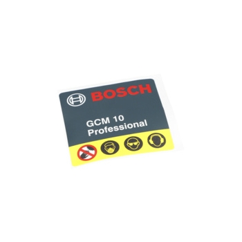 Bosch Tabliczka Znamionowa Numer katalogowy 1609902641