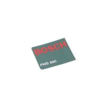Bosch Tabliczka Firmy Numer katalogowy 1619P09885
