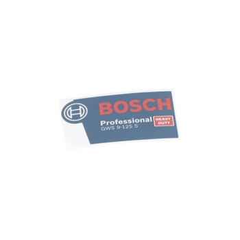 Bosch Tabliczka Firmy Numer katalogowy 1619P11147