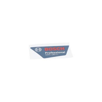 Bosch Tabliczka Firmy Numer katalogowy 1619P15781
