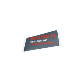 Bosch Tabliczka Firmy Numer katalogowy 2601116494
