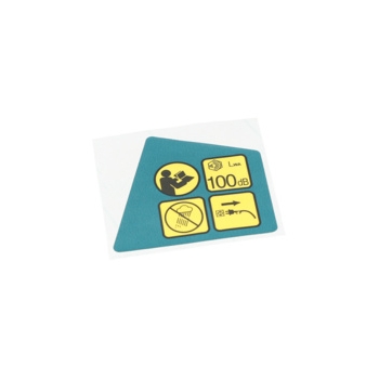 Bosch Tabliczka Informacyjna Numer katalogowy 2609001437