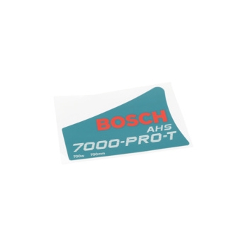 Bosch Tabliczka Firmy Numer katalogowy 2609001445