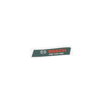 Bosch Tabliczka Firmy Numer katalogowy 2609006238