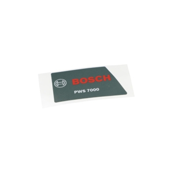 Bosch Tabliczka Firmy Numer katalogowy 2609007071