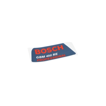 Bosch Tabliczka Firmy Numer katalogowy 2609130751