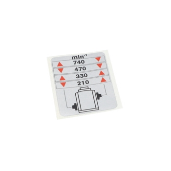 Bosch Tabliczka Informacyjna Numer katalogowy 3601119168