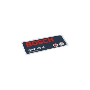 Bosch Tabliczka Firmy Numer katalogowy 3601119292