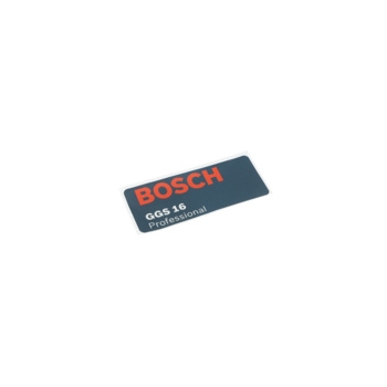 Bosch Tabliczka Firmy Numer katalogowy 3601119416