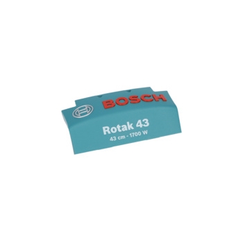 Bosch TABLICZKA Z LOGO FIRMY Numer katalogowy F016L66273