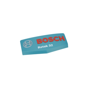 Bosch TABLICZKA Z LOGO FIRMY Numer katalogowy F016L66695