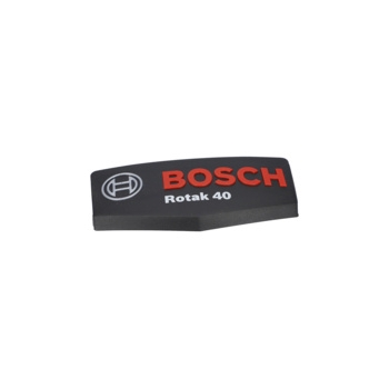 Bosch TABLICZKA Z LOGO FIRMY Rotak 40 Numer katalogowy F016L90660