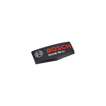 Bosch TABLICZKA Z LOGO FIRMY Rotak 36 LI Numer katalogowy F016L90674